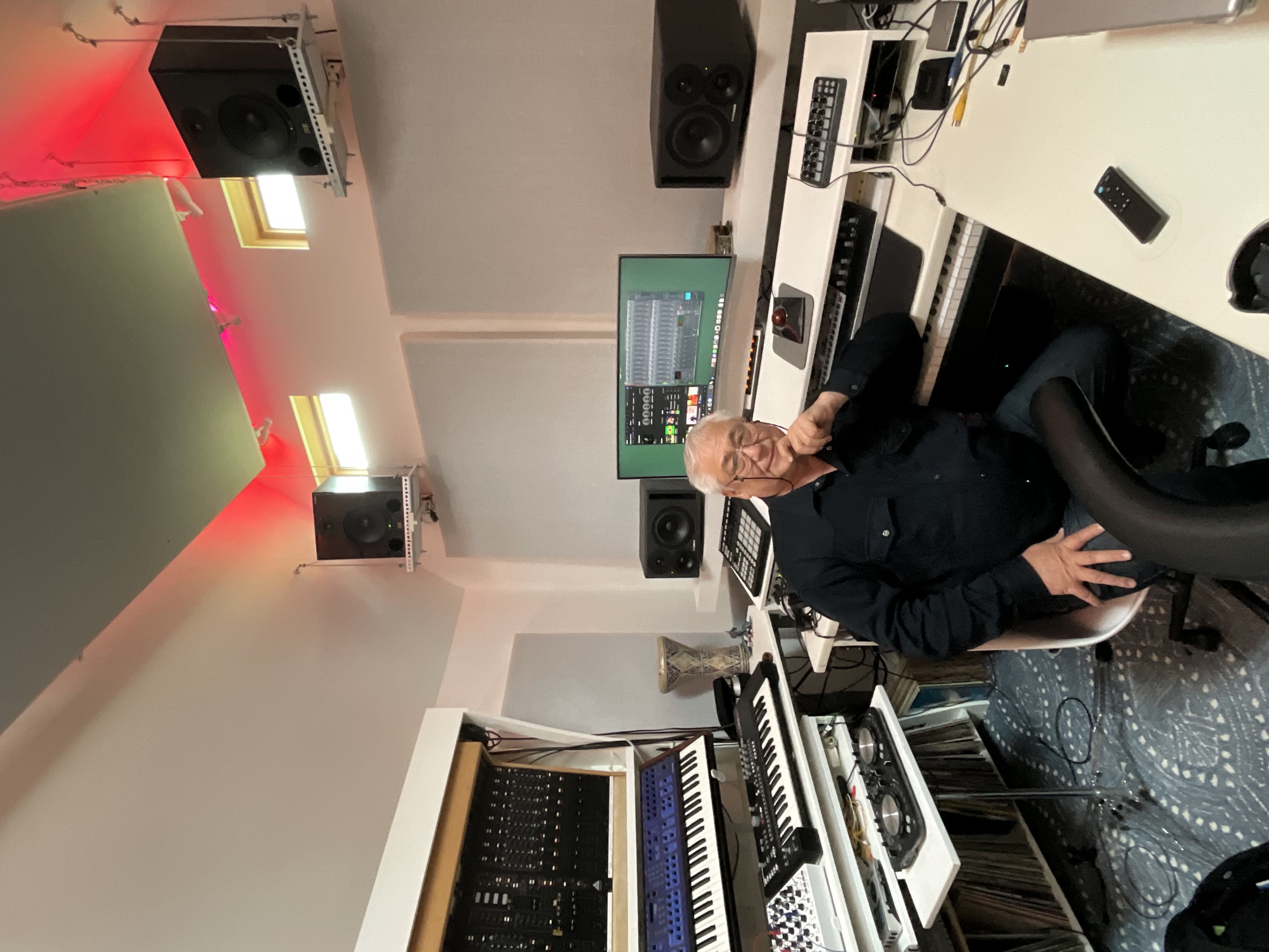 In the New York studio (2024)